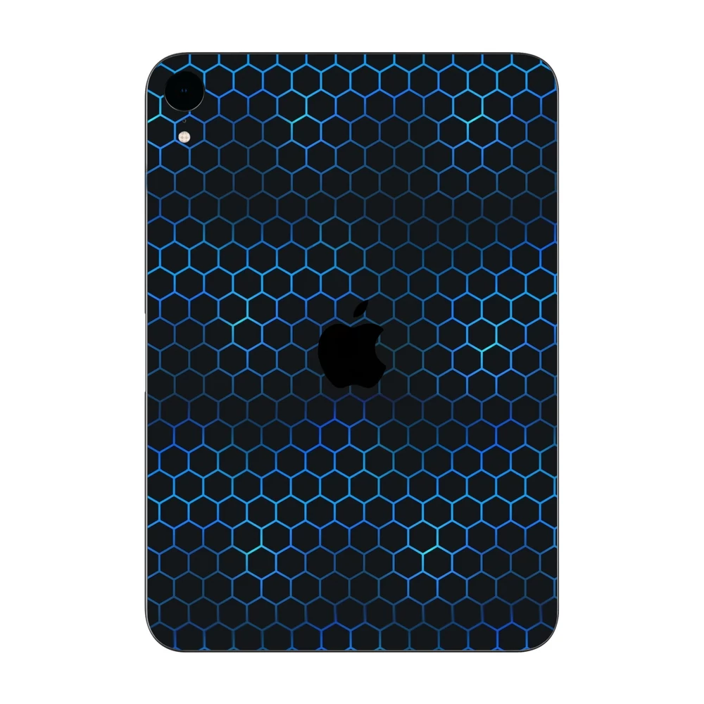 iPad mini 6 - Kék méhsejt hátlap fólia