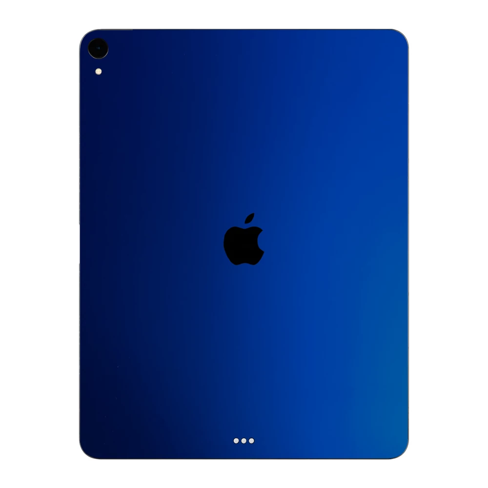 iPad Pro 12.9" ( 2018 - 2019, gen 3 ) - Matt króm sötétkék hátlap fólia