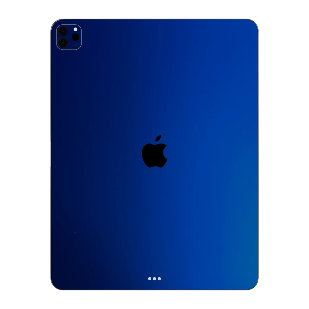 iPad Pro 12.9" ( 2020, gen 4 ) - Matt króm sötétkék hátlap fólia