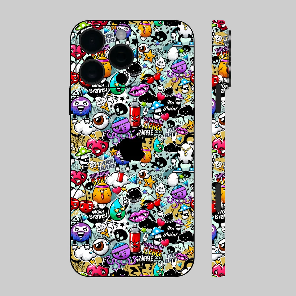 iPhone 16 Pro - Matricabomba hátlap fólia