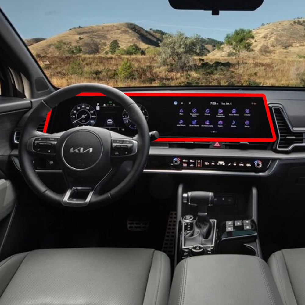 KIA Sportage ( 2022-2025 ) - Kijelzővédő fólia