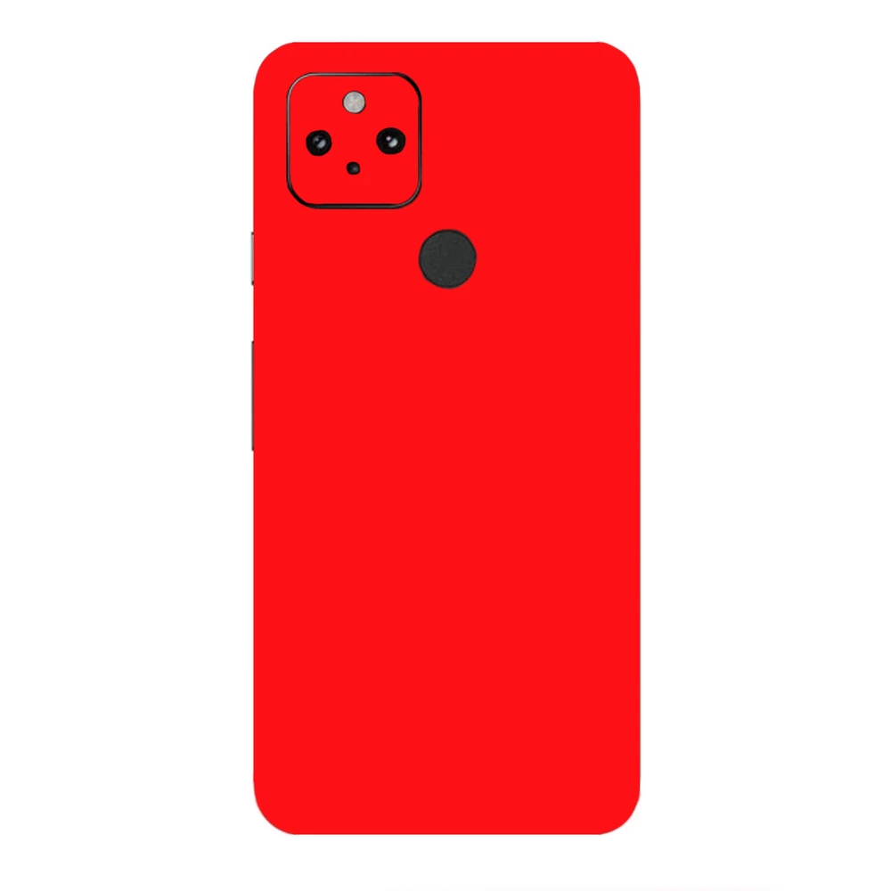 Pixel 5 - Fényes piros hátlap fólia