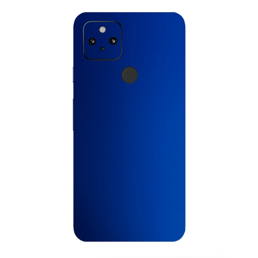 Pixel 5 - Matt króm sötétkék hátlap fólia