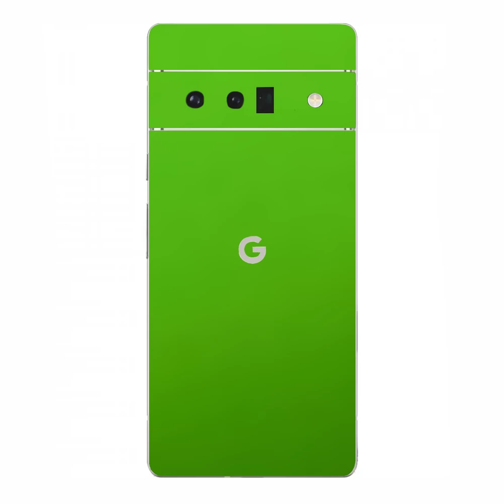 Pixel 6 Pro - Matt zöld alma hátlap fólia