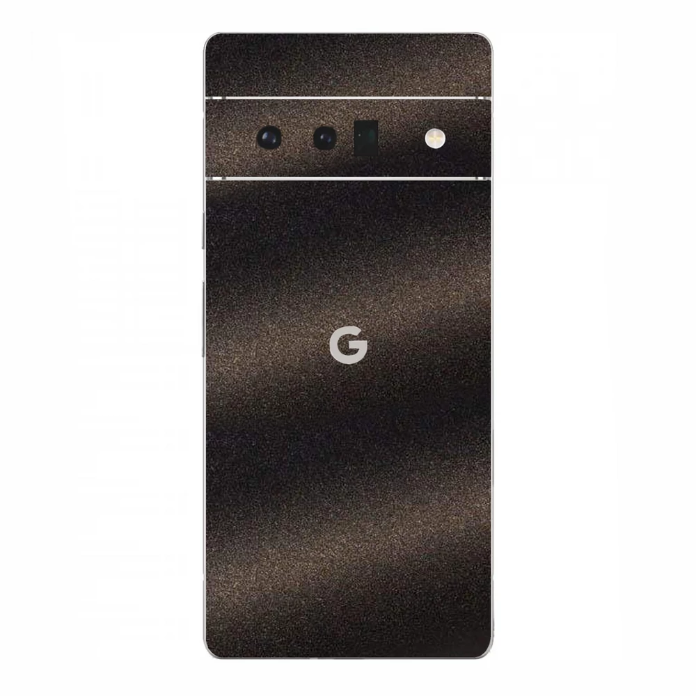 Pixel 6 Pro - Szemcsés matt fekete hátlap fólia