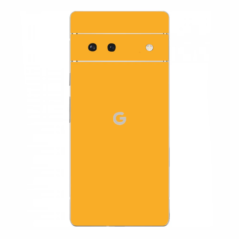 Pixel 6A - Fényes sárga hátlap fólia