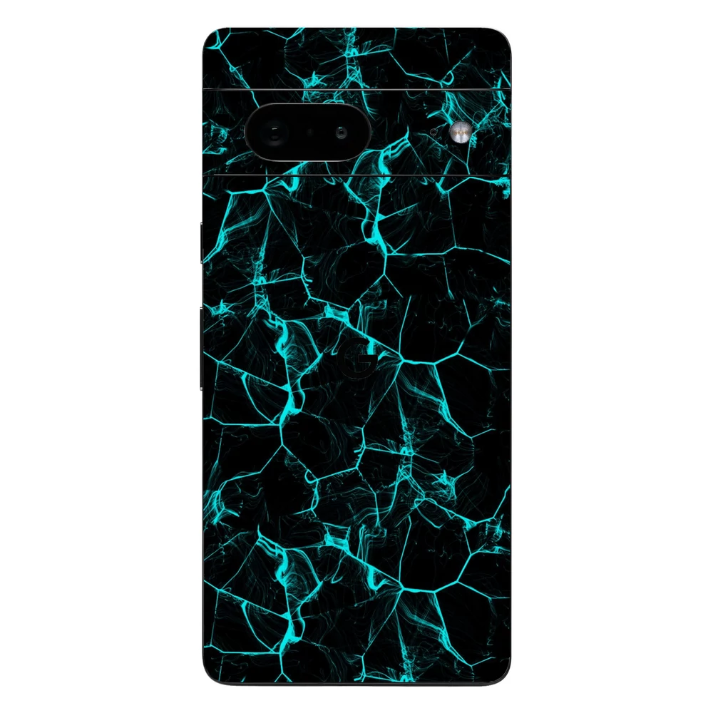 Pixel 7A - Kék füstcsíkos hátlap fólia
