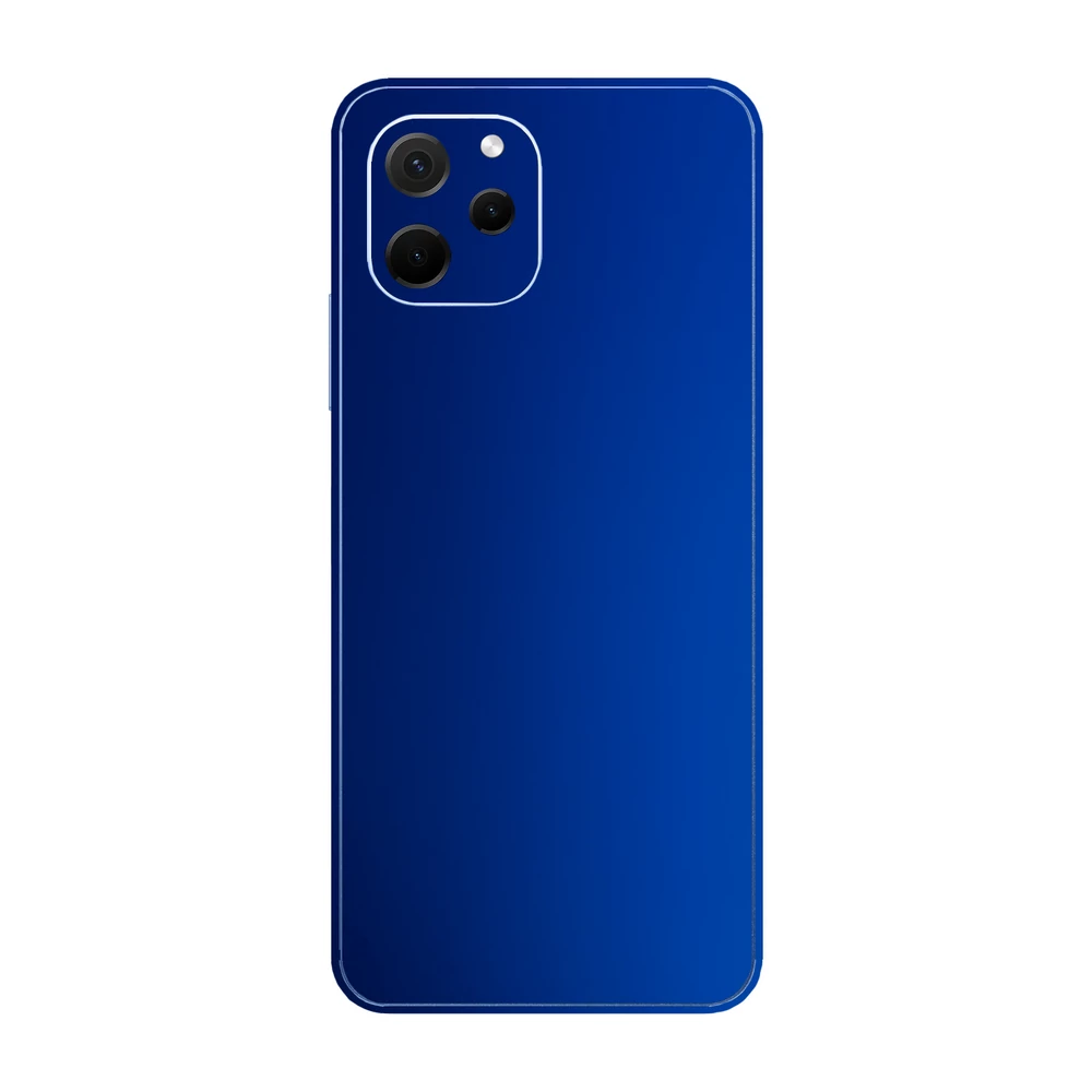 Huawei Nova Y61 - Matt króm sötétkék hátlap fólia