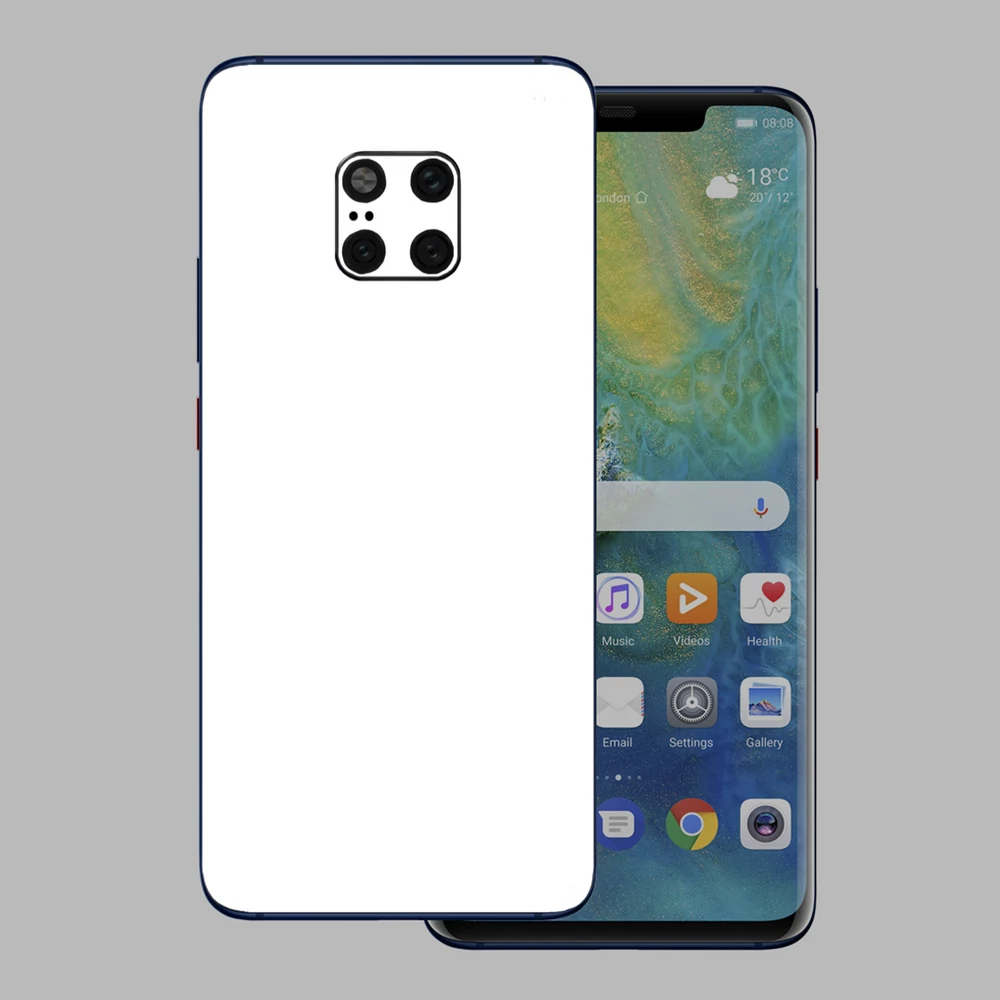 Huawei Mate 20 Pro - Matt fehér hátlap fólia