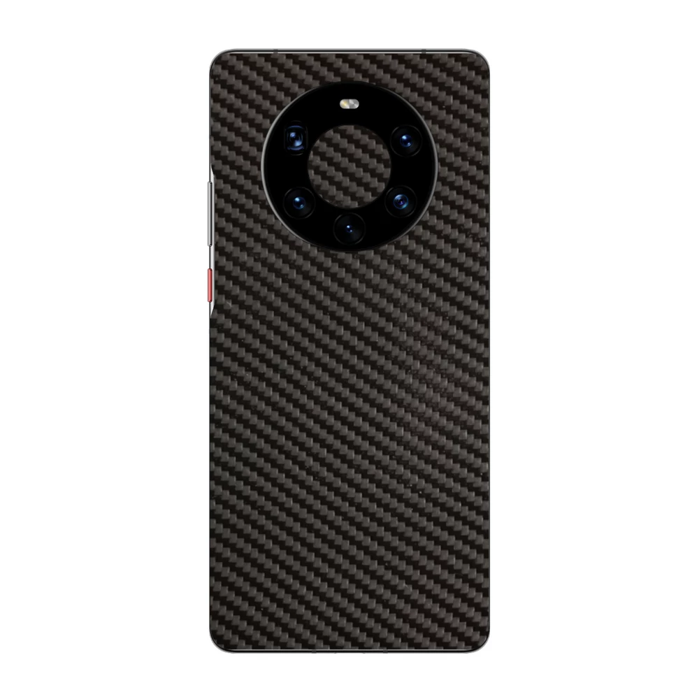 Huawei Mate 40 Pro - 3D fekete karbon hátlap fólia