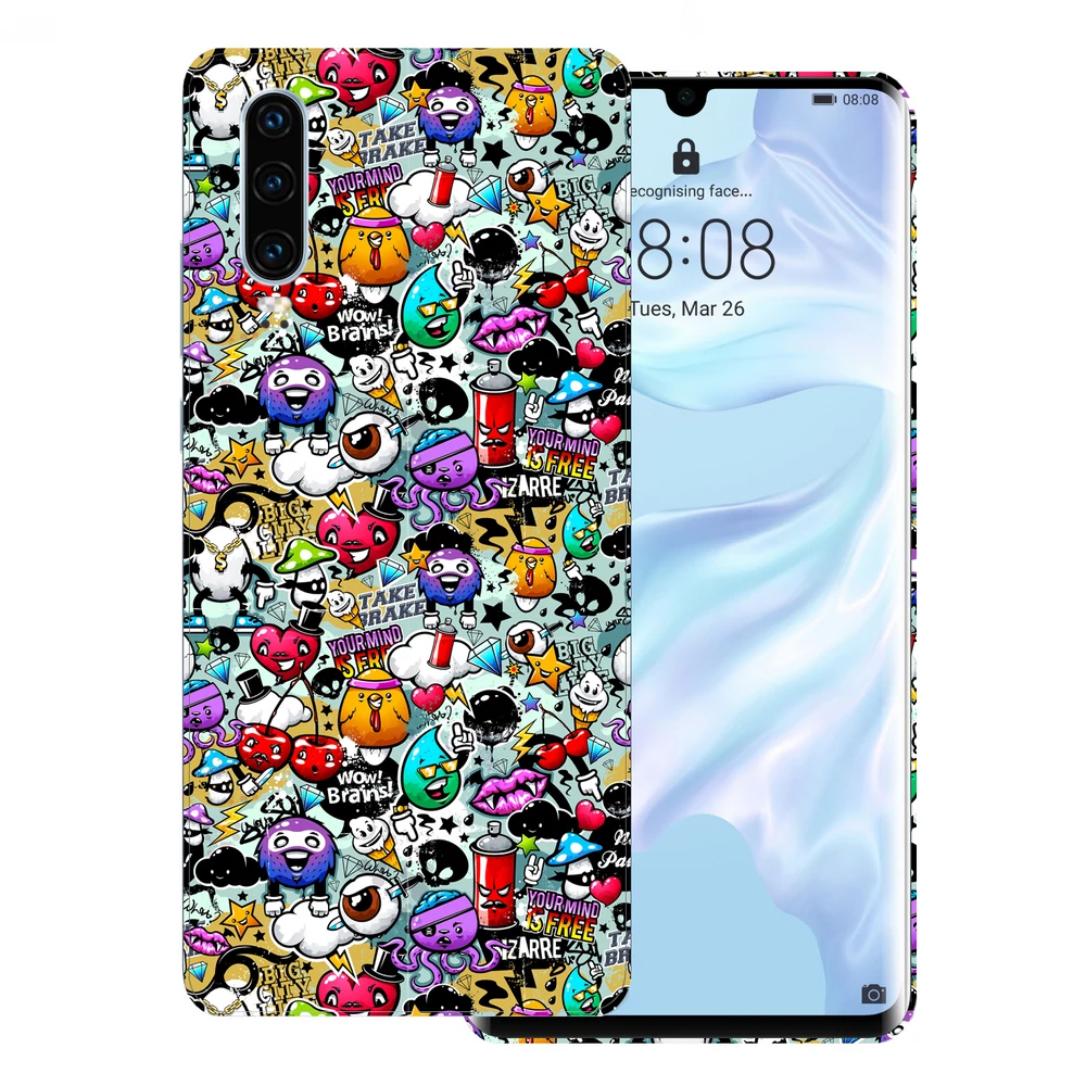 Huawei P30 - Matricabomba hátlap fólia