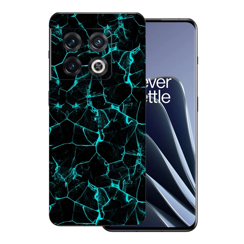 OnePlus 10 Pro - Kék füstcsíkos hátlap fólia