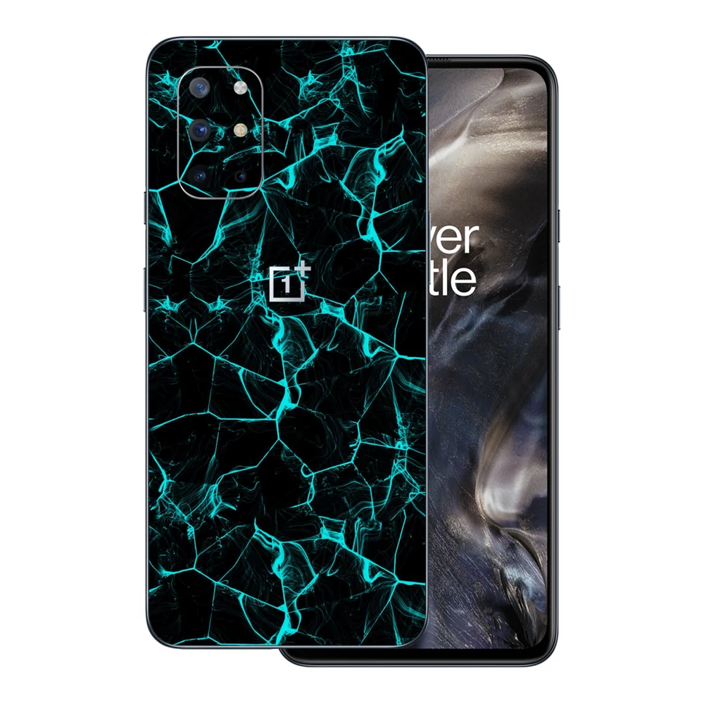 OnePlus 8T - Kék füstcsíkos hátlap fólia