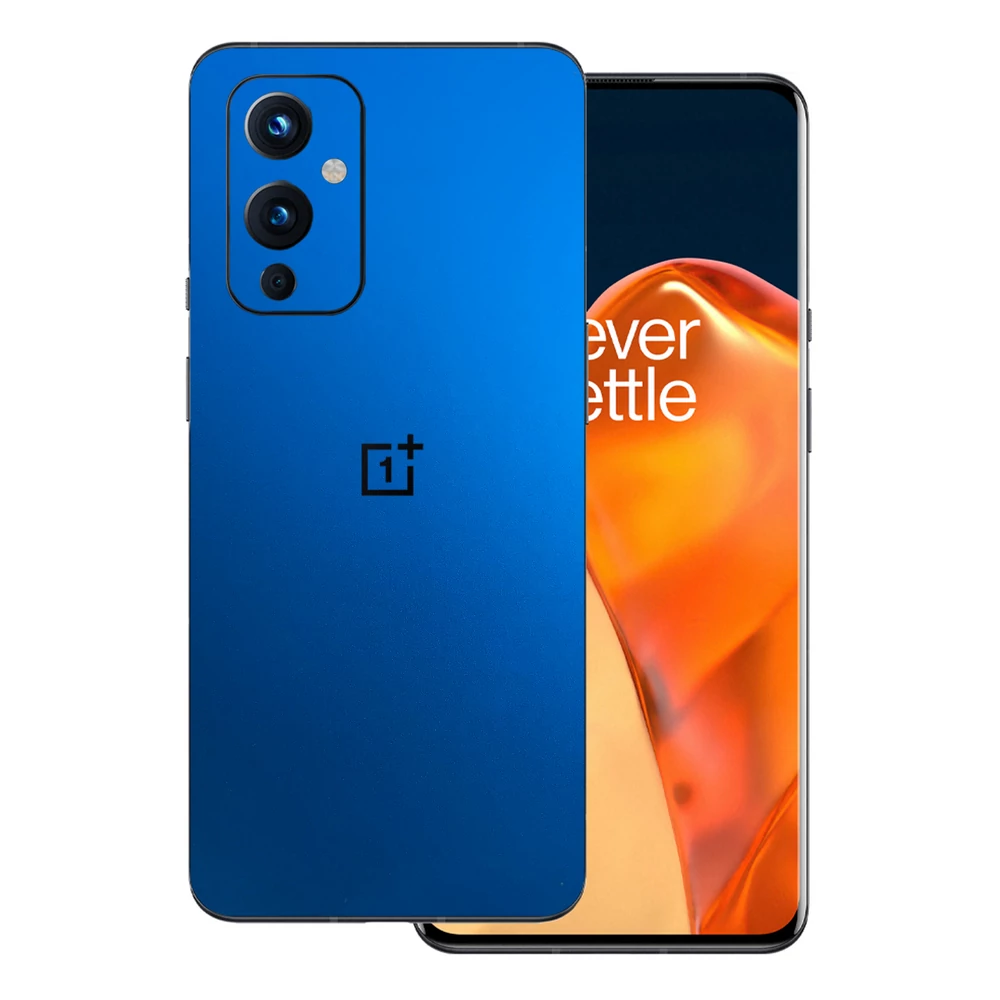OnePlus 9 - Matt króm világoskék hátlap fólia