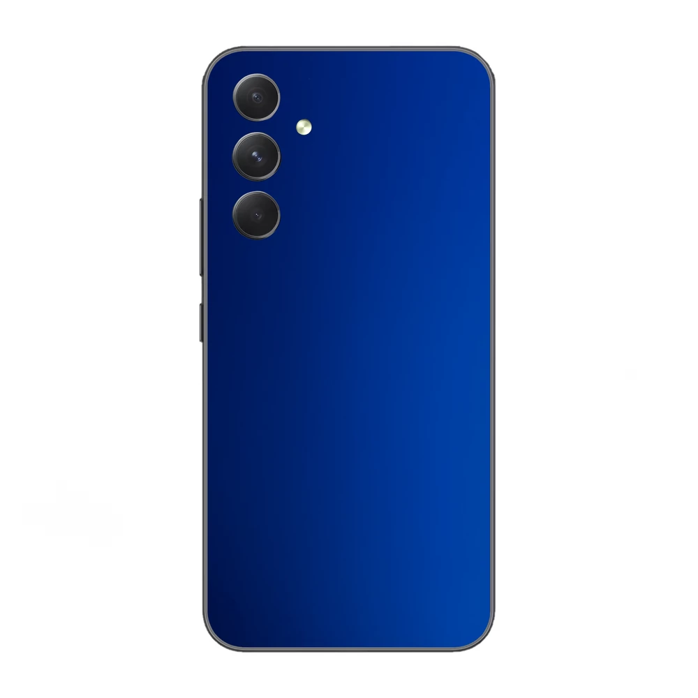 Galaxy A24 - Matt króm sötétkék hátlap fólia