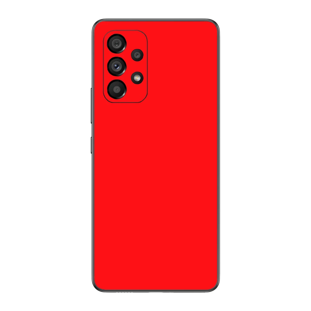 Galaxy A53 - Fényes piros hátlap fólia