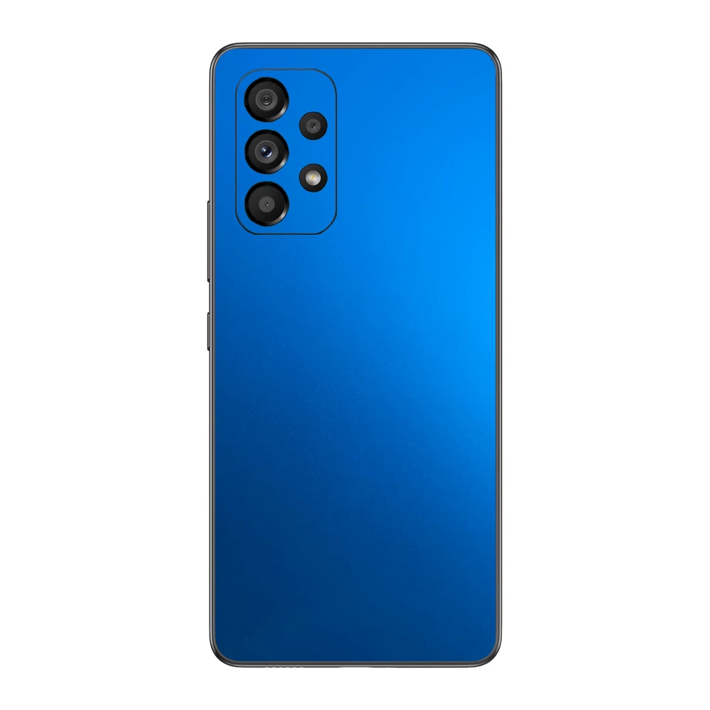 Galaxy A53 - Matt króm világoskék hátlap fólia