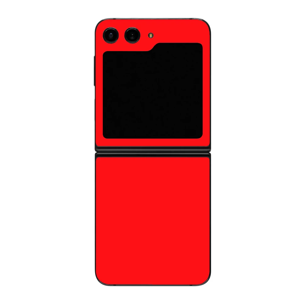Galaxy Z Flip 6 - Fényes piros hátlap fólia