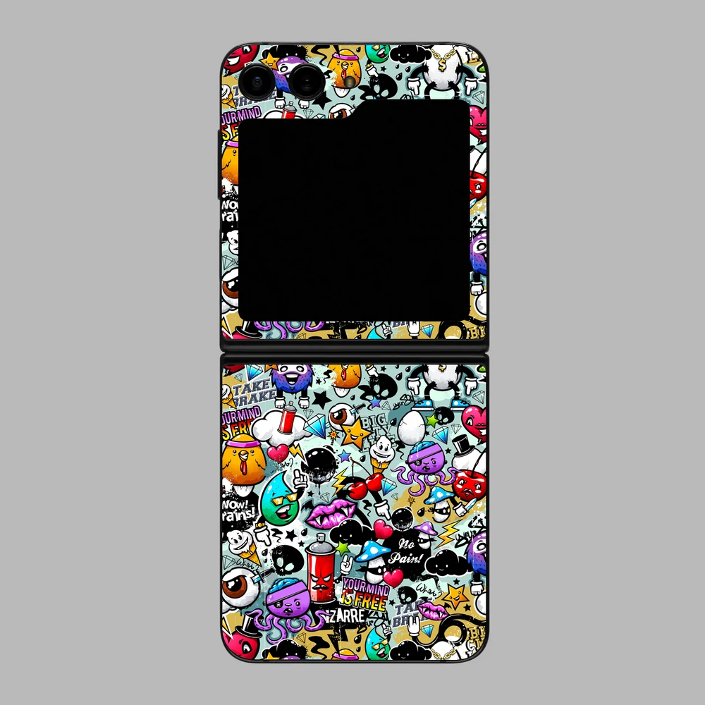 Galaxy Z Flip 6 - Matricabomba hátlap fólia