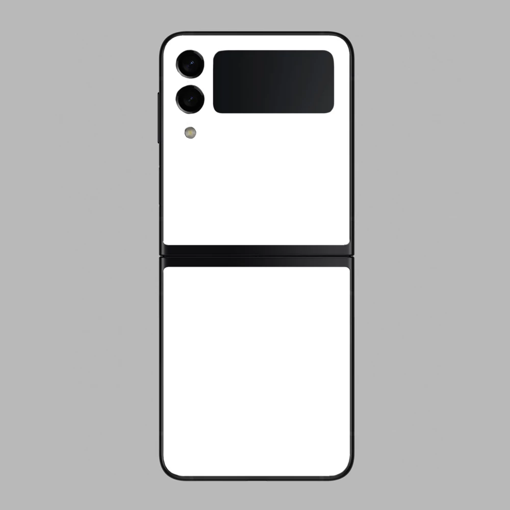 Samsung Galaxy Z Flip 3 - Matt fehér hátlap fólia