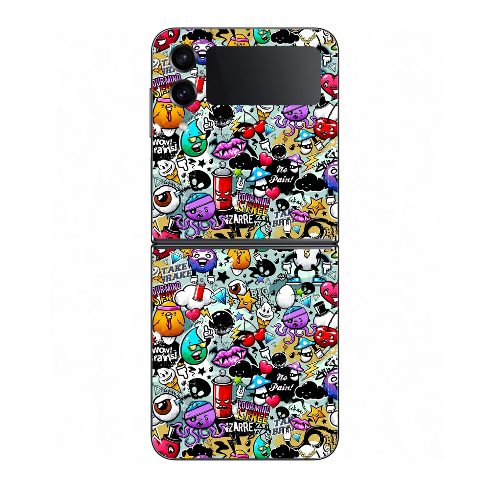 Samsung Galaxy Z Flip 4 - Matricabomba hátlap fólia