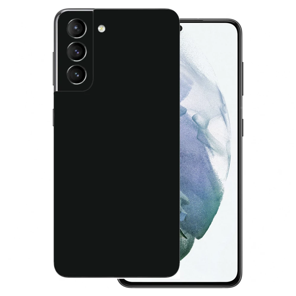 Samsung Galaxy S21 Plus - Fényes fekete hátlap fólia
