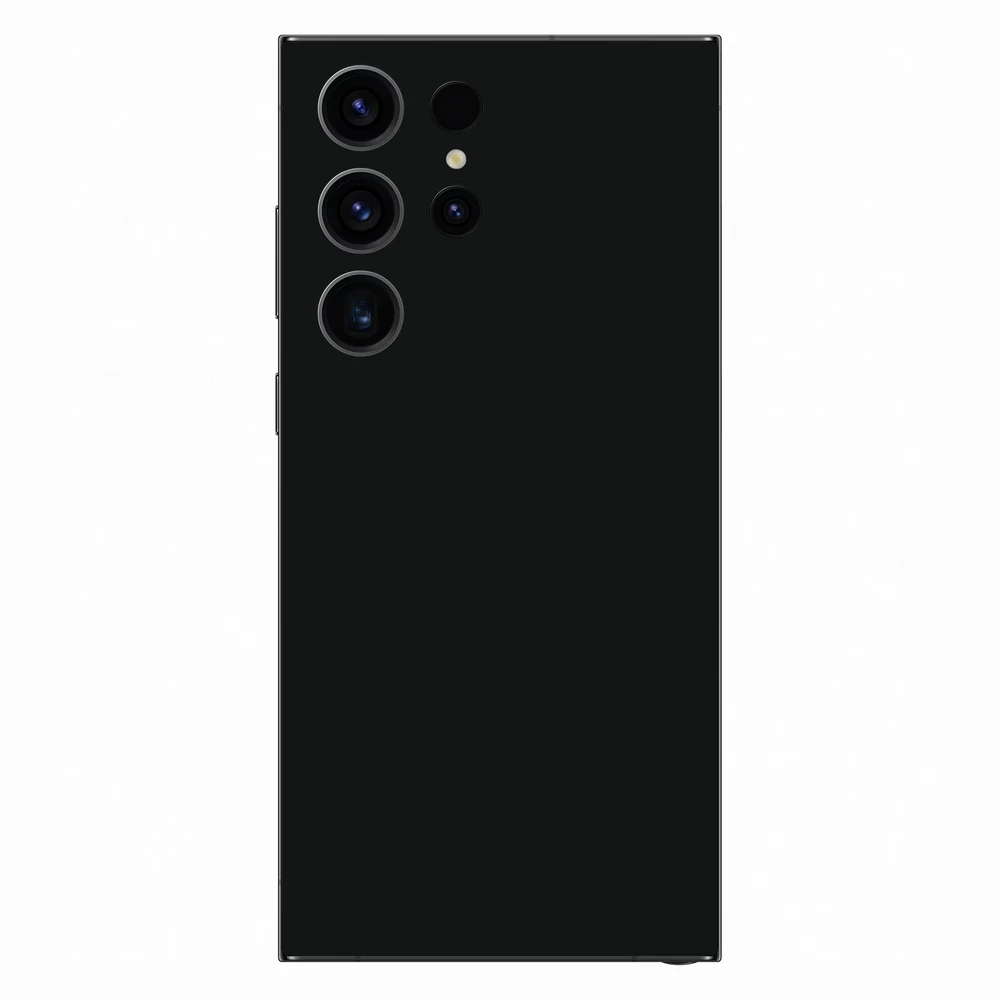 Samsung Galaxy S23 Ultra - Fényes fekete hátlap fólia