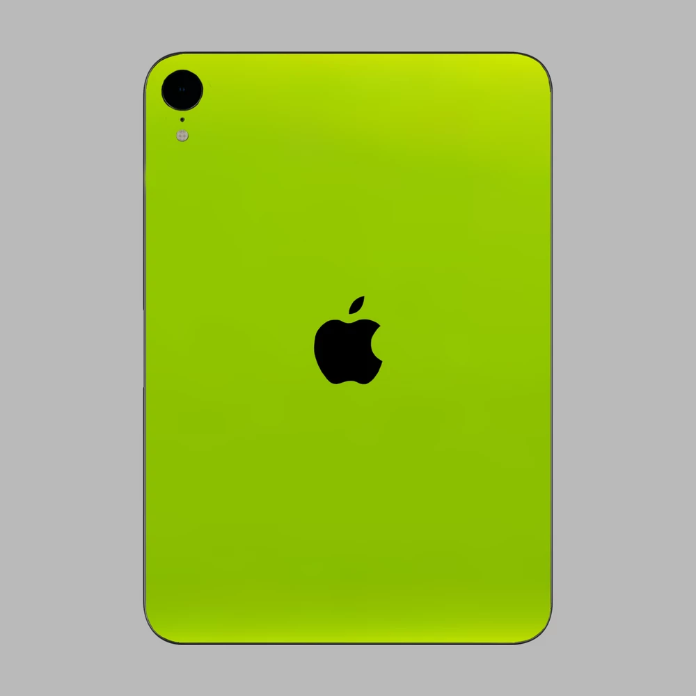 iPad mini 6 - Fényes metál lime hátlap fólia
