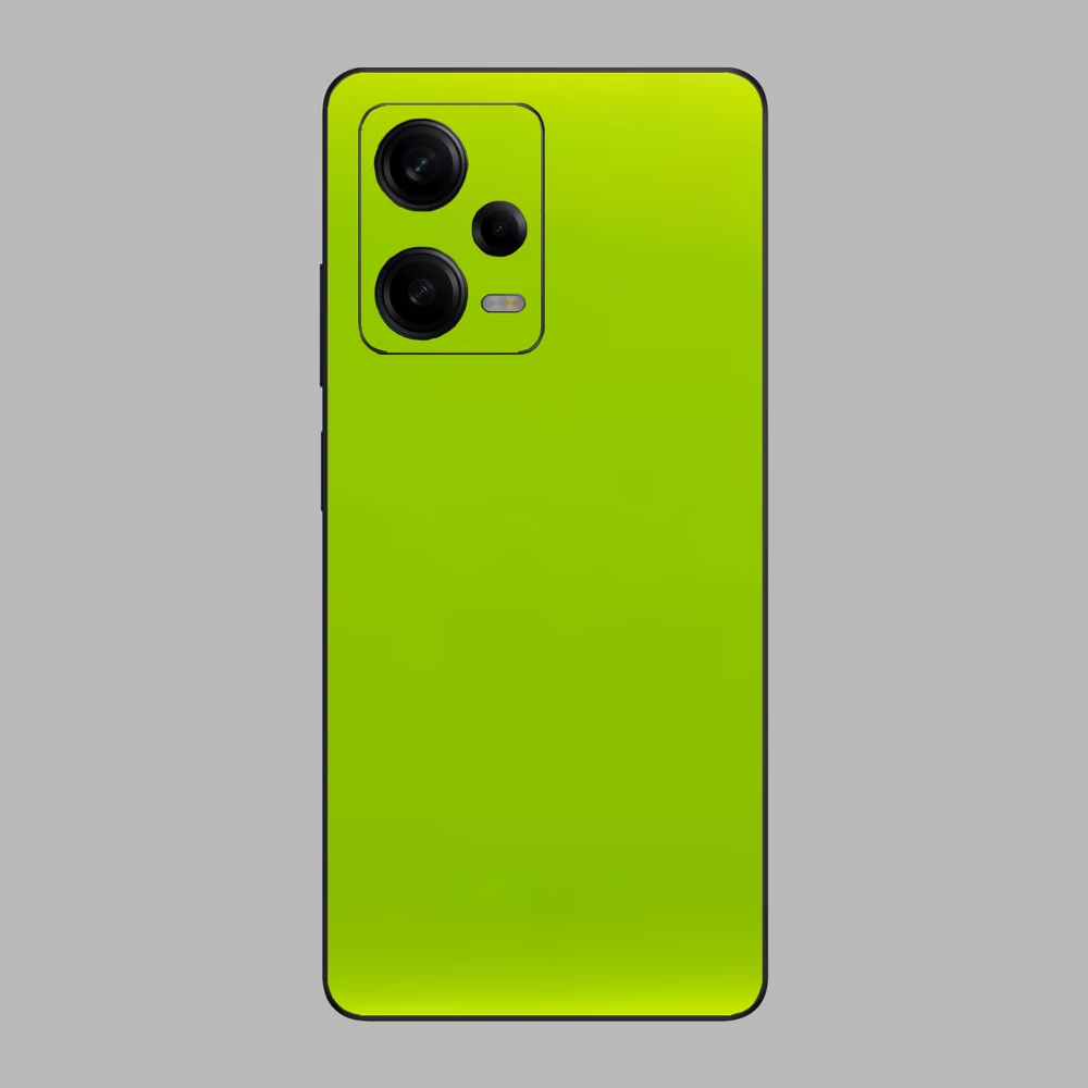 Xiaomi Redmi Note 12 Pro 5G - Fényes metál lime hátlap fólia