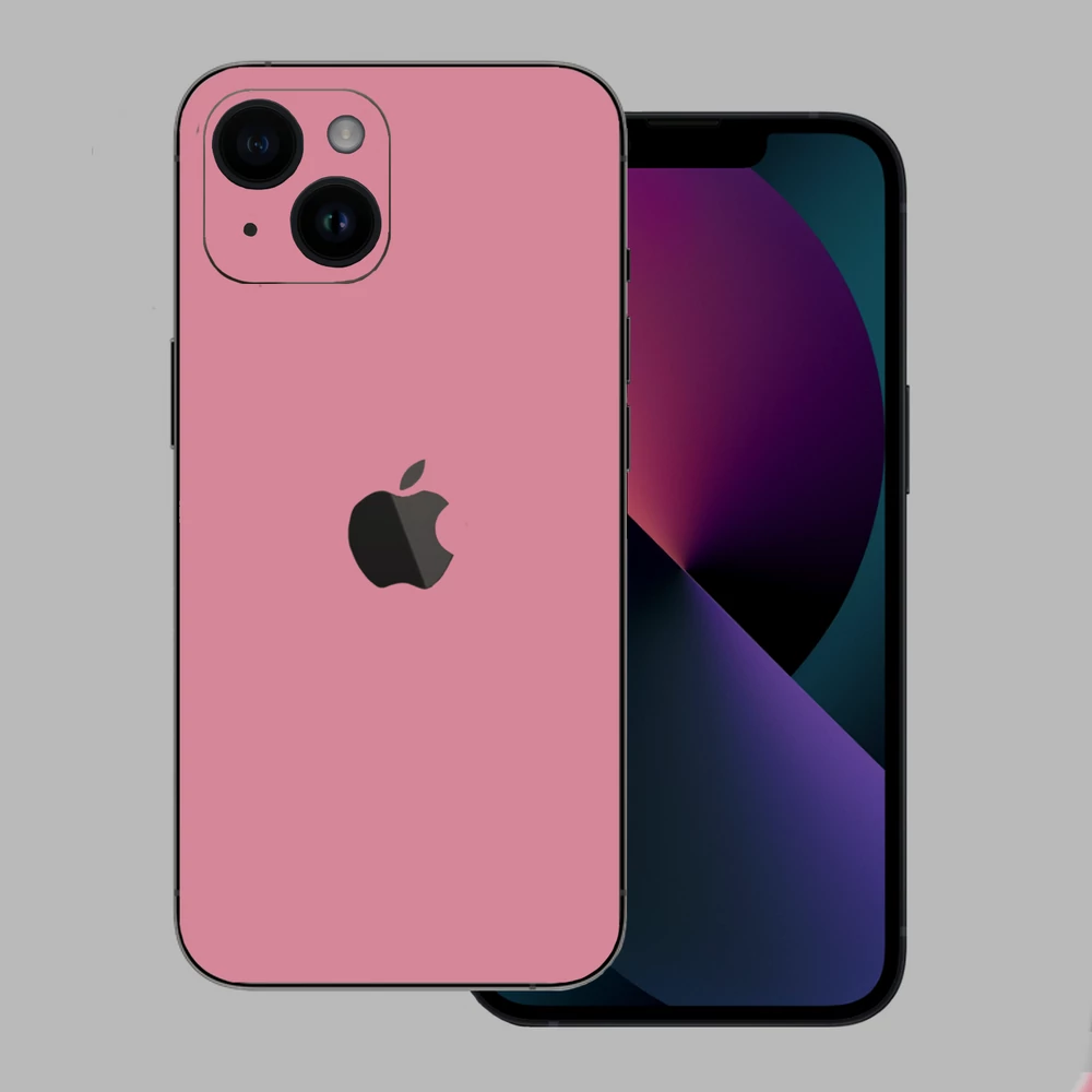 iPhone 15 Plus - Fényes pink hátlap fólia
