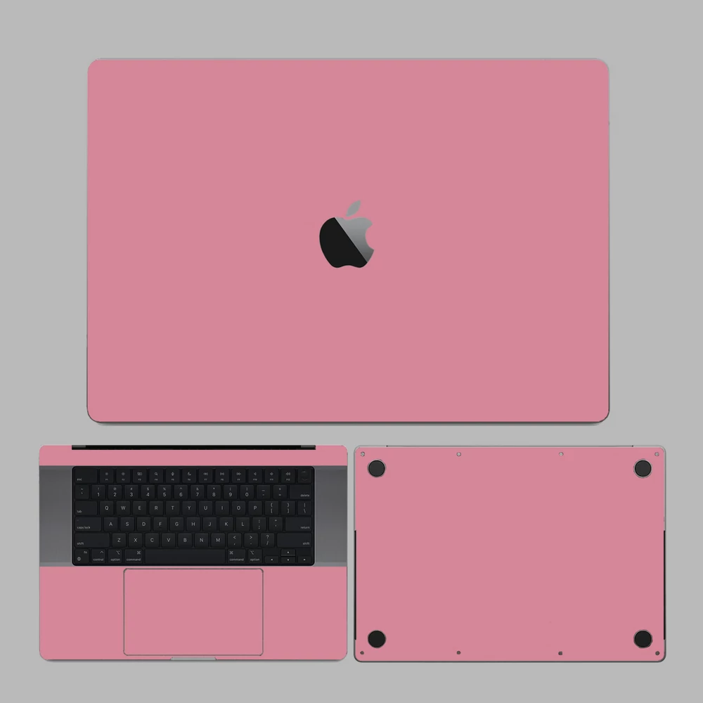 MacBook Pro 13" ( 2019, négy Thunderbolt 3 Port ) - Fényes pink hátlap fólia