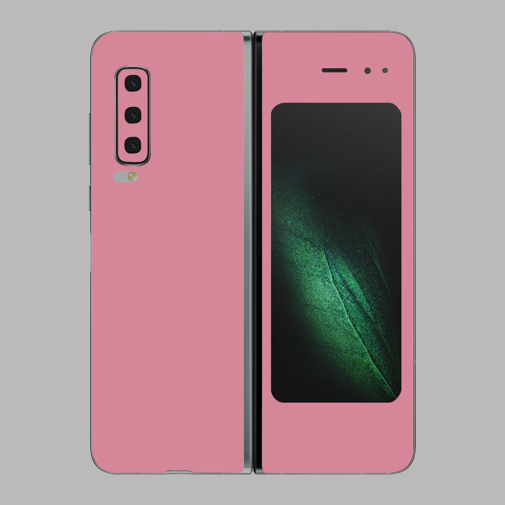 Samsung Galaxy Fold - Fényes pink hátlap fólia