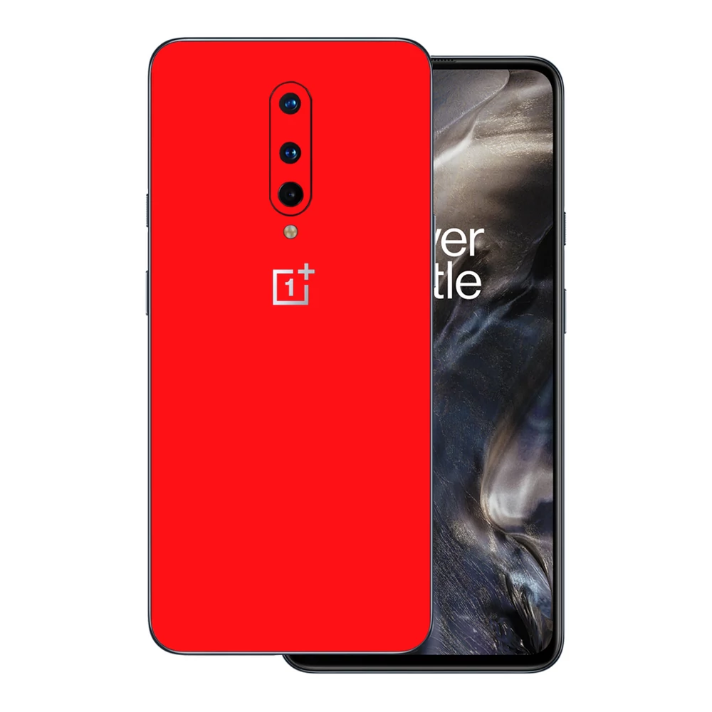 OnePlus 8 - Fényes piros hátlap fólia