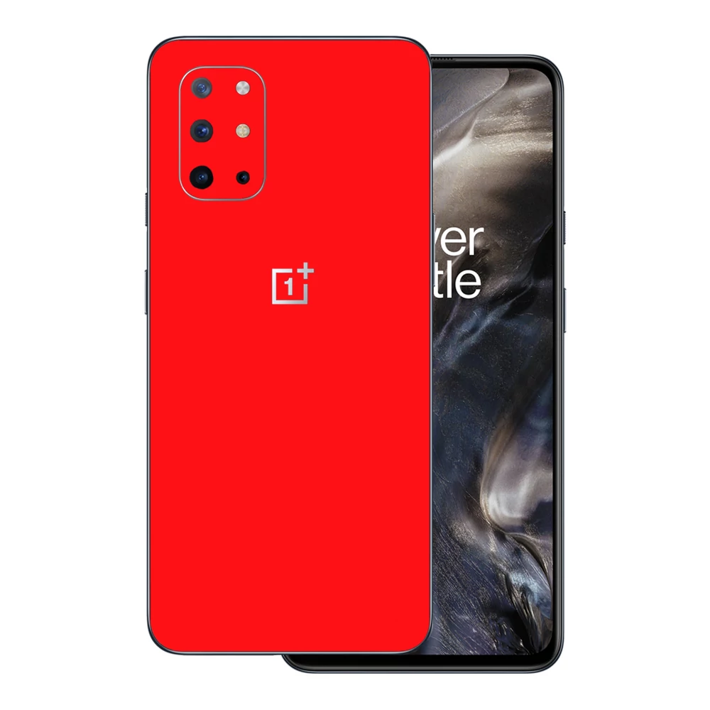 OnePlus 8T - Fényes piros hátlap fólia
