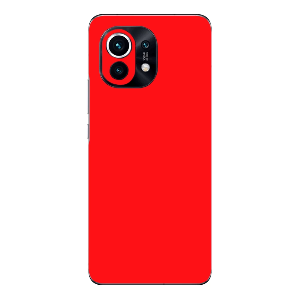 Xiaomi Mi 11 - Fényes piros hátlap fólia
