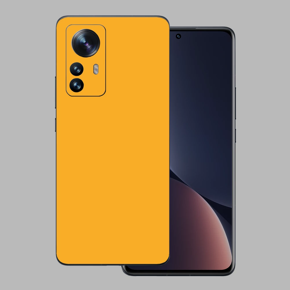 Xiaomi 12 - Fényes sárga hátlap fólia