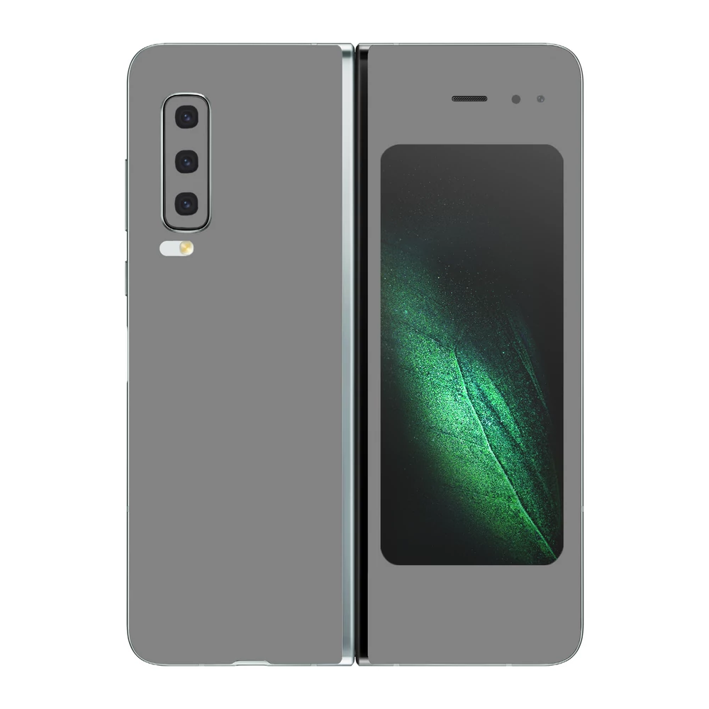 Samsung Galaxy Fold - Fényes szürke hátlap fólia