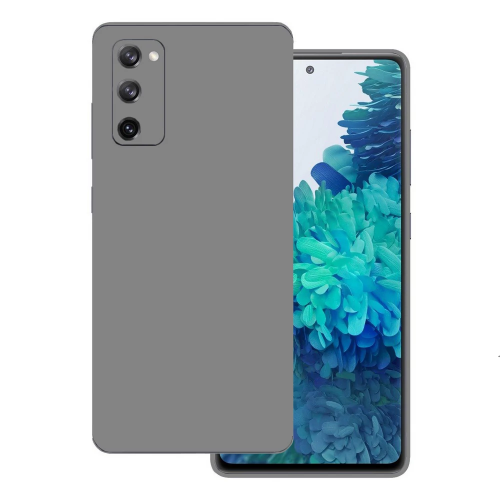 Samsung Galaxy S20 FE - Fényes szürke hátlap fólia