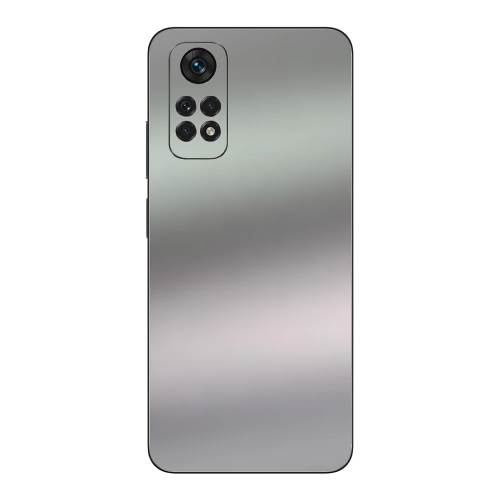 Xiaomi Redmi Note 11 - Matt króm ezüst hátlap fólia