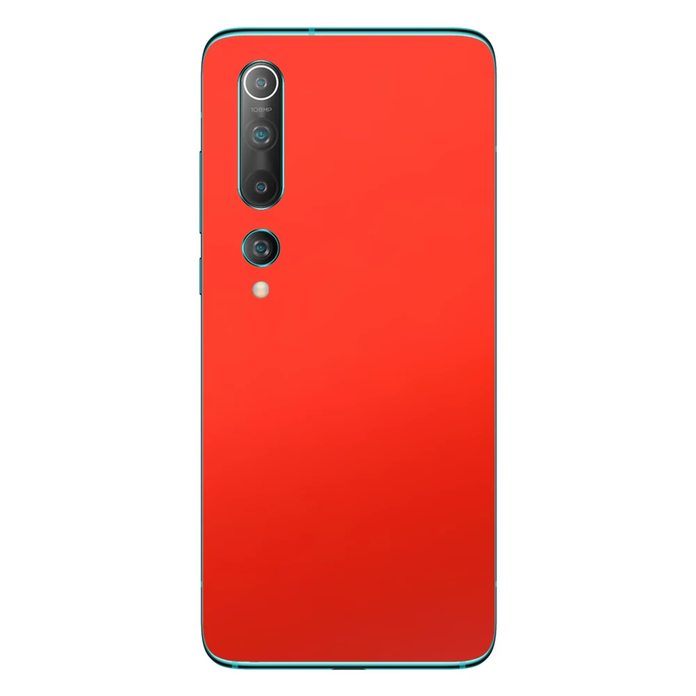 Xiaomi Mi 10 - Matt mandarin hátlap fólia
