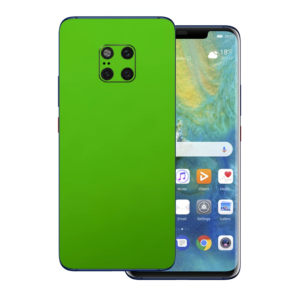 Huawei Mate 20 Pro - Matt zöld alma hátlap fólia