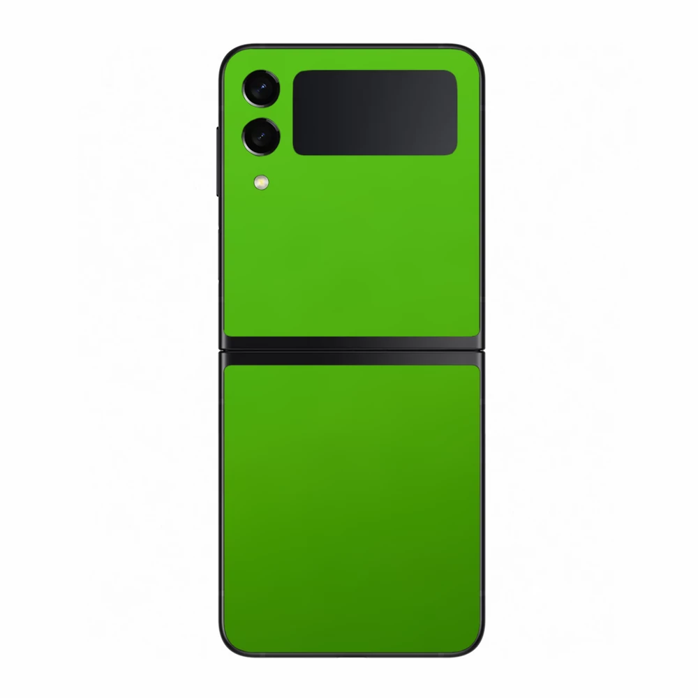 Samsung Galaxy Z Flip 3 - Matt zöld alma hátlap fólia