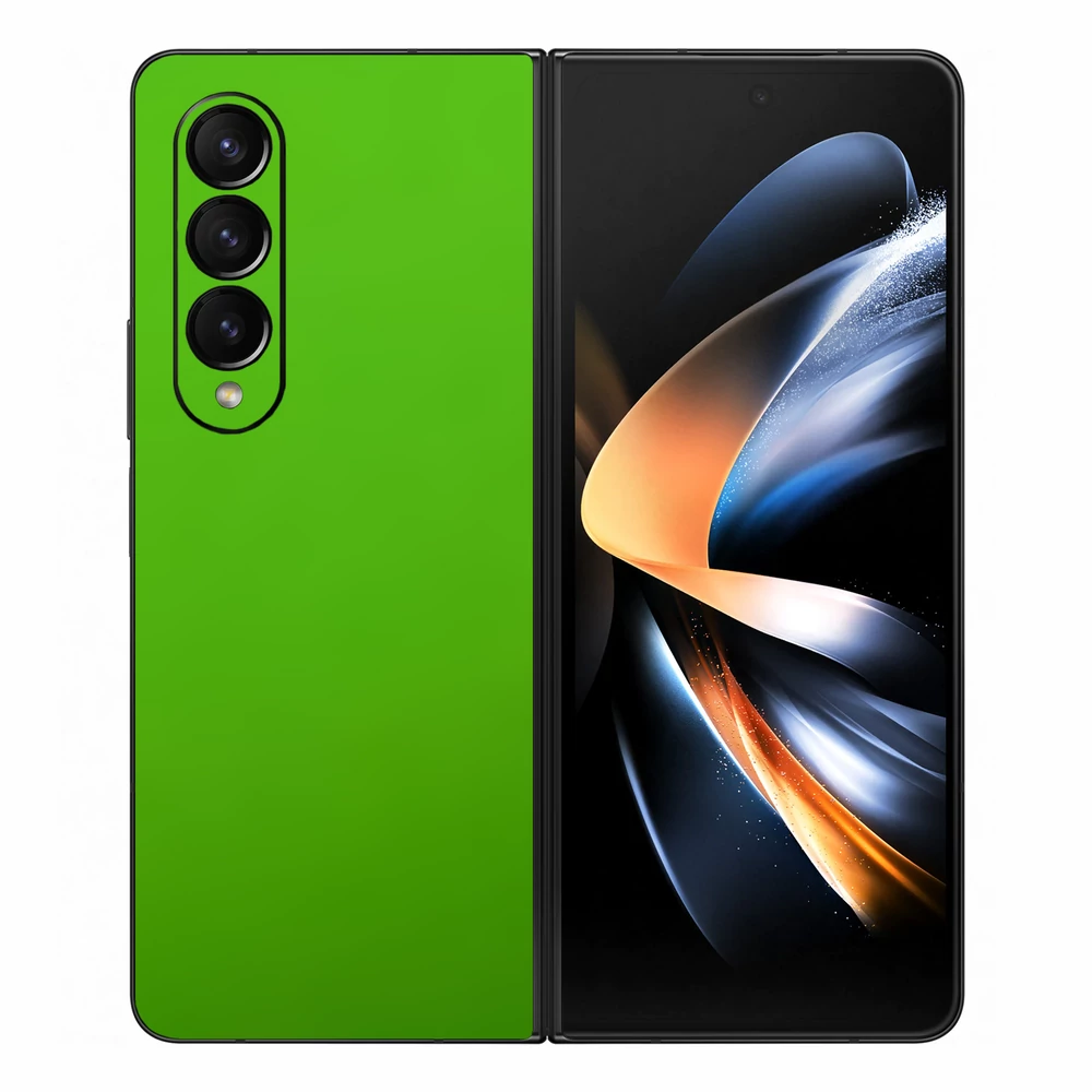 Samsung Galaxy Z Fold 4 - Matt zöld alma hátlap fólia