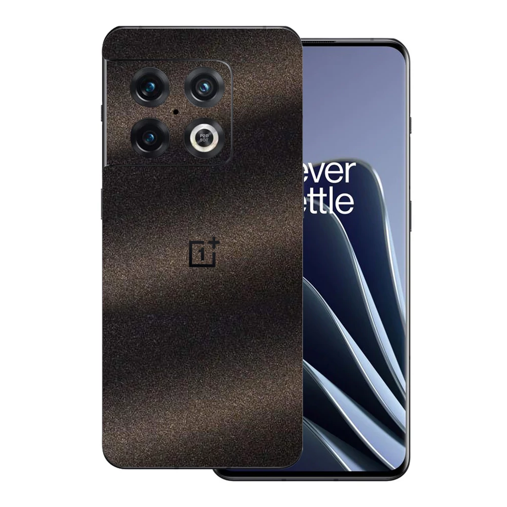 OnePlus 10 Pro - Szemcsés matt fekete hátlap fólia