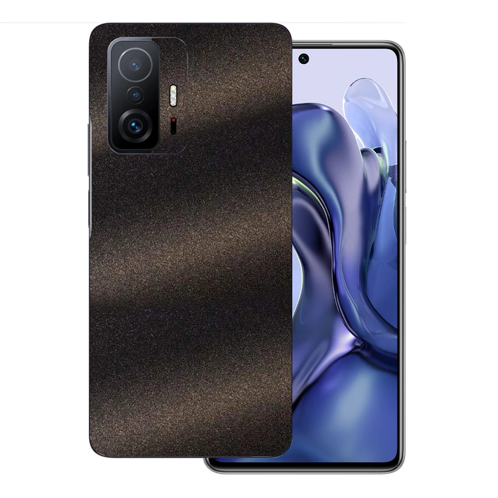 Xiaomi 11T - Szemcsés matt fekete hátlap fólia