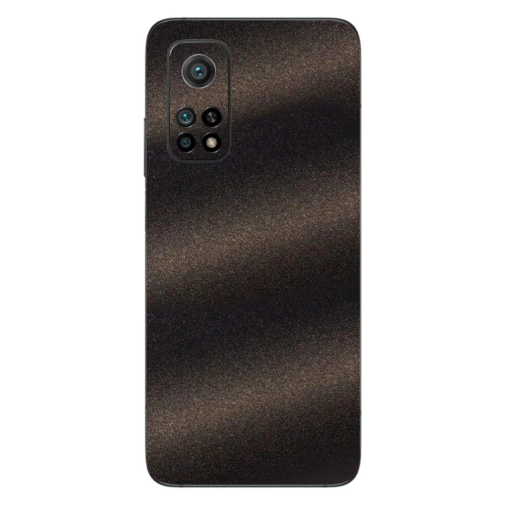 Xiaomi Mi 10T Pro - Szemcsés matt fekete hátlap fólia