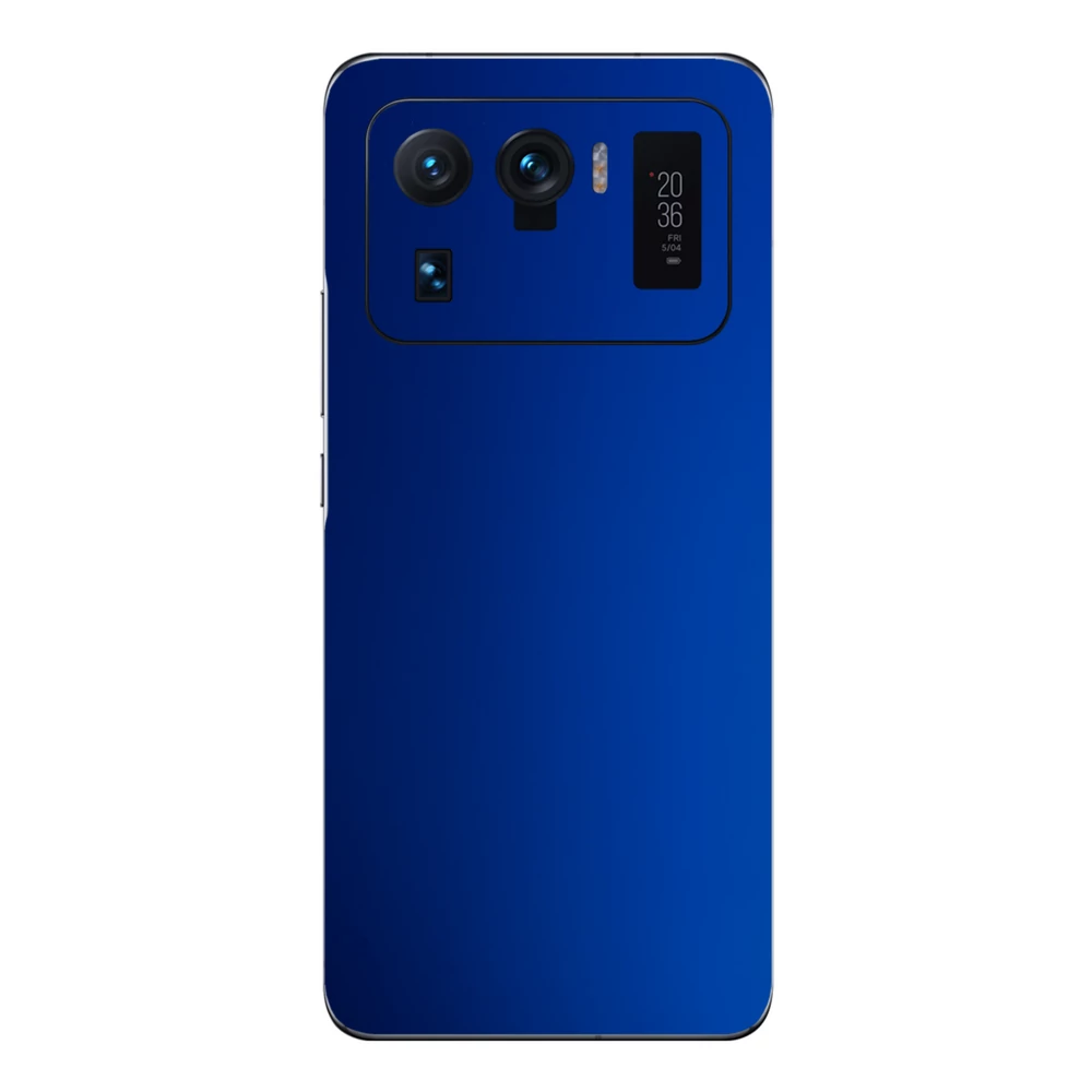 Xiaomi Mi 11 Ultra - Matt króm sötétkék hátlap fólia