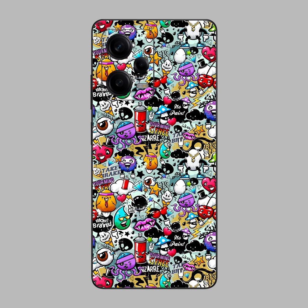 Xiaomi Redmi Note 12 Pro 5G - Matricabomba hátlap fólia