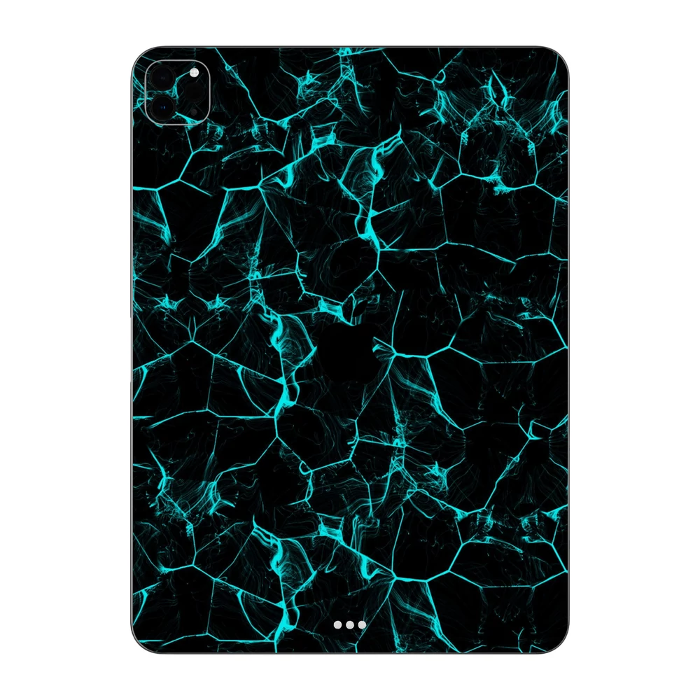 iPad Pro 11" ( 2020, gen 2 ) - Kék füstcsíkos hátlap fólia