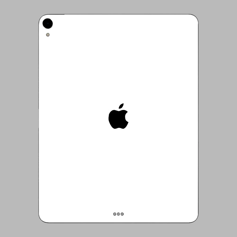iPad Pro 12.9" ( 2018 - 2019, gen 3 ) - Matt fehér hátlap fólia